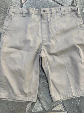Carhartt Shorts Men's 40 Khaki Tan Utility Relaxed Fit